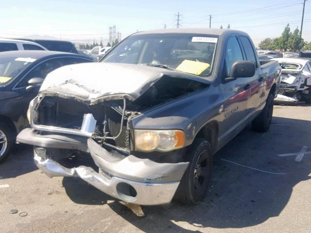 1D7HA18N83S141015 - 2003 DODGE RAM 1500 S GRAY photo 2