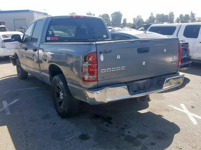 1D7HA18N83S141015 - 2003 DODGE RAM 1500 S GRAY photo 3