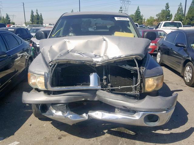 1D7HA18N83S141015 - 2003 DODGE RAM 1500 S GRAY photo 9