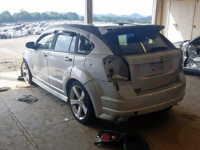 1B3HB68F18D664452 - 2008 DODGE CALIBER SR SILVER photo 3