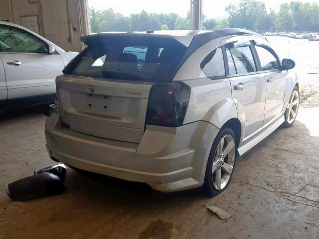 1B3HB68F18D664452 - 2008 DODGE CALIBER SR SILVER photo 4