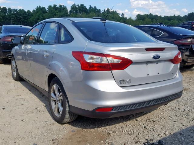 1FADP3F20DL285753 - 2013 FORD FOCUS SE SILVER photo 3