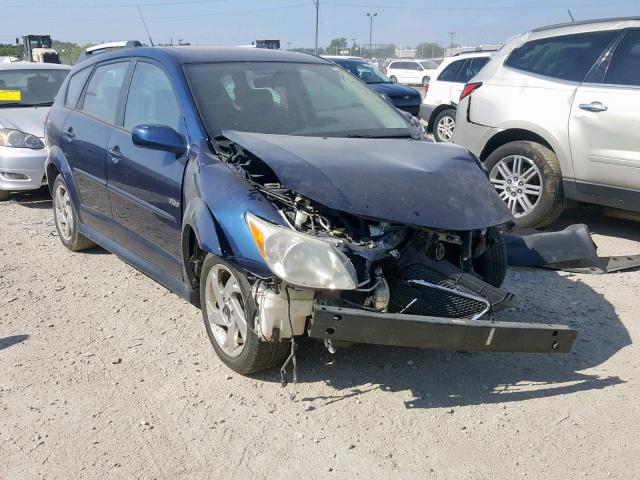 5Y2SL67857Z440526 - 2007 PONTIAC VIBE BLUE photo 1