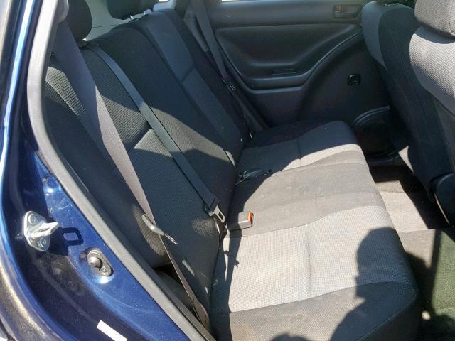 5Y2SL67857Z440526 - 2007 PONTIAC VIBE BLUE photo 6