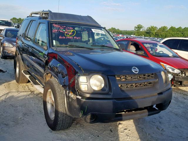 5N1ED28T73C676321 - 2003 NISSAN XTERRA XE BLACK photo 1