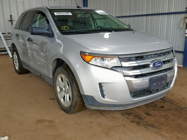 2FMDK3G92DBA48357 - 2013 FORD EDGE SE SILVER photo 1