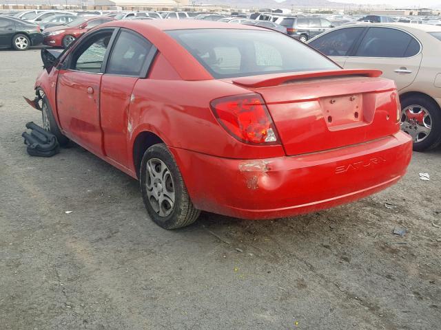1G8AN14F15Z100034 - 2005 SATURN ION LEVEL RED photo 3