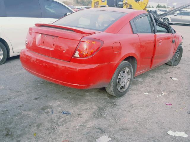 1G8AN14F15Z100034 - 2005 SATURN ION LEVEL RED photo 4