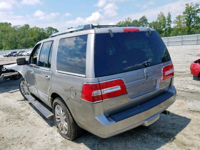 5LMFU275X8LJ12903 - 2008 LINCOLN NAVIGATOR فضي صورة 3