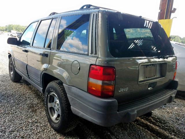 1J4FX58S7VC711106 - 1997 JEEP GRAND CHER GRAY photo 3