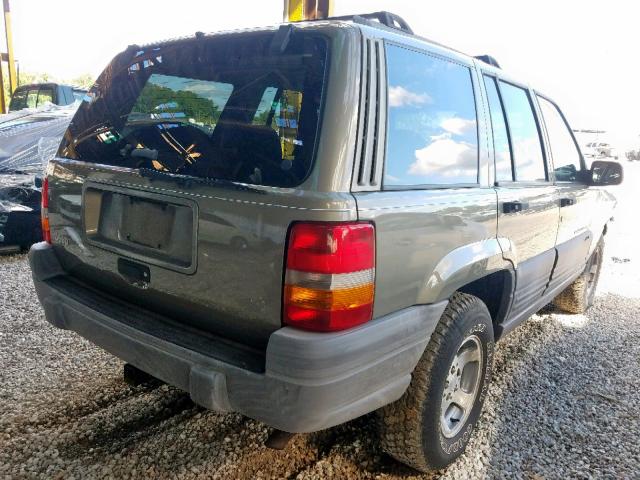 1J4FX58S7VC711106 - 1997 JEEP GRAND CHER GRAY photo 4