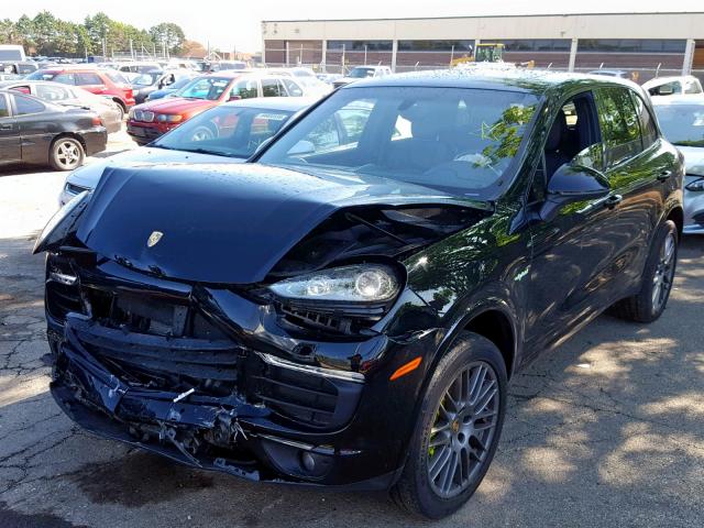 WP1AE2A20HLA71662 - 2017 PORSCHE CAYENNE SE BLACK photo 2