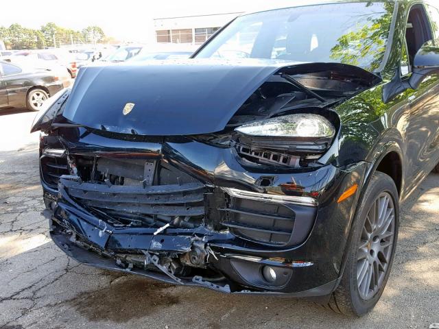 WP1AE2A20HLA71662 - 2017 PORSCHE CAYENNE SE BLACK photo 9