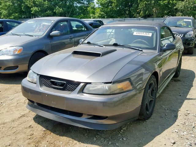 1FAFP45X33F331973 - 2003 FORD MUSTANG GT GRAY photo 2