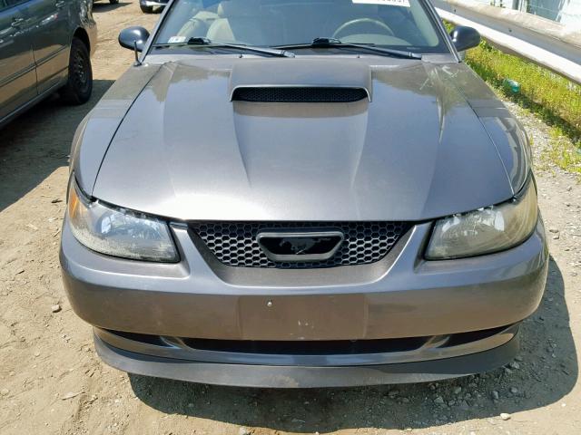 1FAFP45X33F331973 - 2003 FORD MUSTANG GT GRAY photo 9