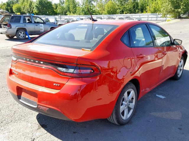 1C3CDFFA1GD820129 - 2016 DODGE DART SXT S RED photo 4