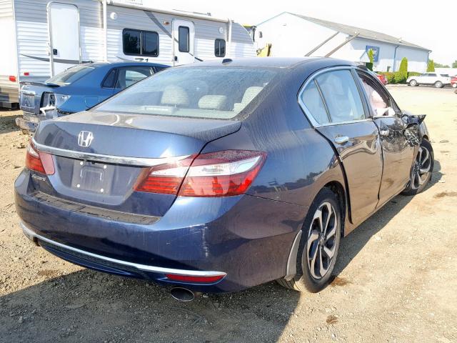 1HGCR2F80HA282434 - 2017 HONDA ACCORD EXL BLACK photo 4