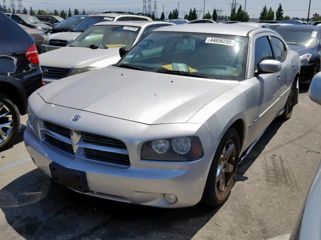 2B3CA3CV5AH226178 - 2010 DODGE CHARGER SX SILVER photo 2