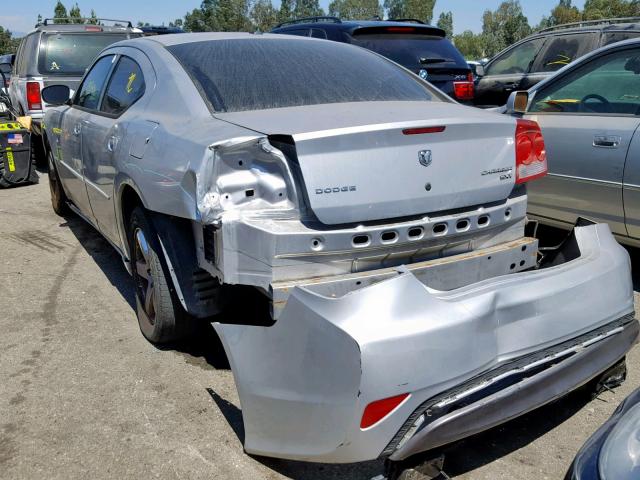 2B3CA3CV5AH226178 - 2010 DODGE CHARGER SX SILVER photo 3