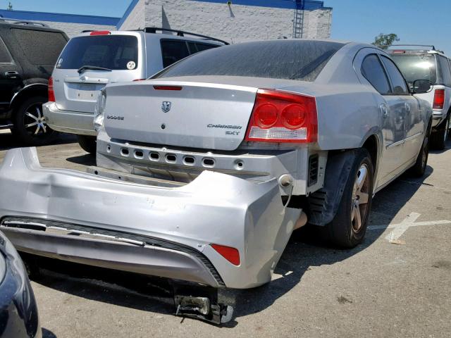 2B3CA3CV5AH226178 - 2010 DODGE CHARGER SX SILVER photo 4