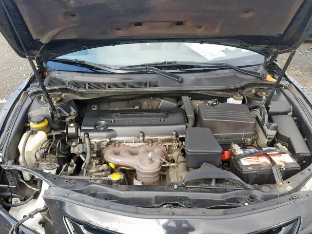 4T1BE46K57U586557 - 2007 TOYOTA CAMRY NEW BLACK photo 7