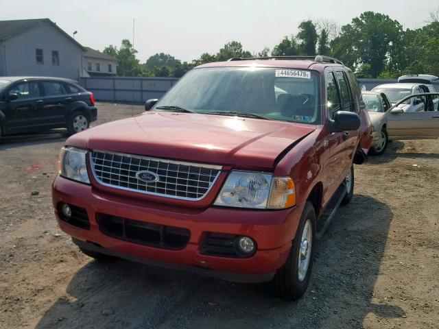 1FMZU73K84UB46948 - 2004 FORD EXPLORER X BURGUNDY photo 2