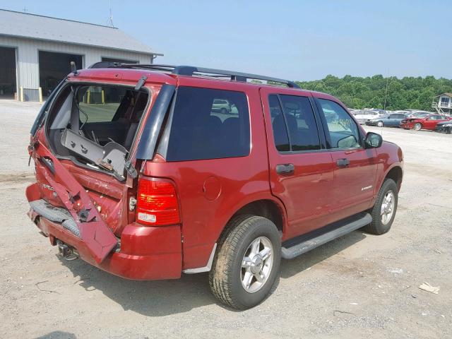 1FMZU73K84UB46948 - 2004 FORD EXPLORER X BURGUNDY photo 4