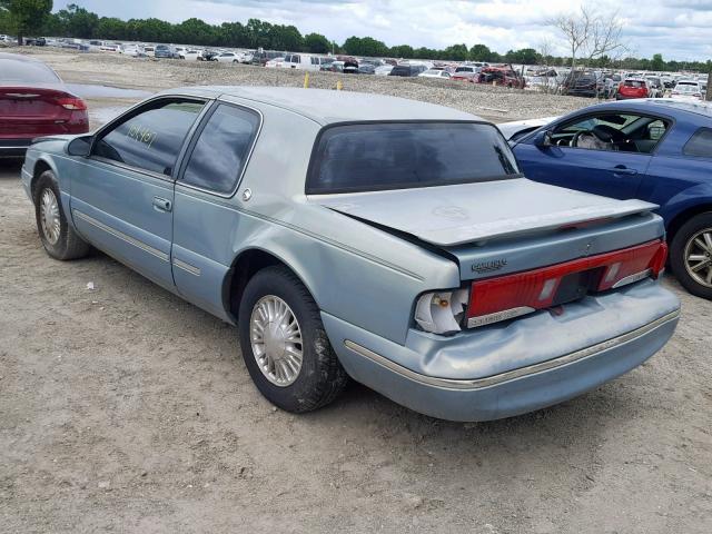 1MELM62W2VH633550 - 1997 MERCURY COUGAR XR7 GREEN photo 3