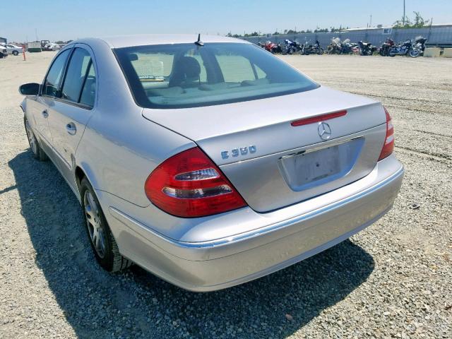 WDBUF56J36A794149 - 2006 MERCEDES-BENZ E 350 SILVER photo 3