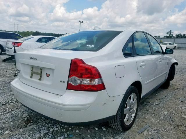 YV1MS382772273612 - 2007 VOLVO S40 2.4I WHITE photo 4