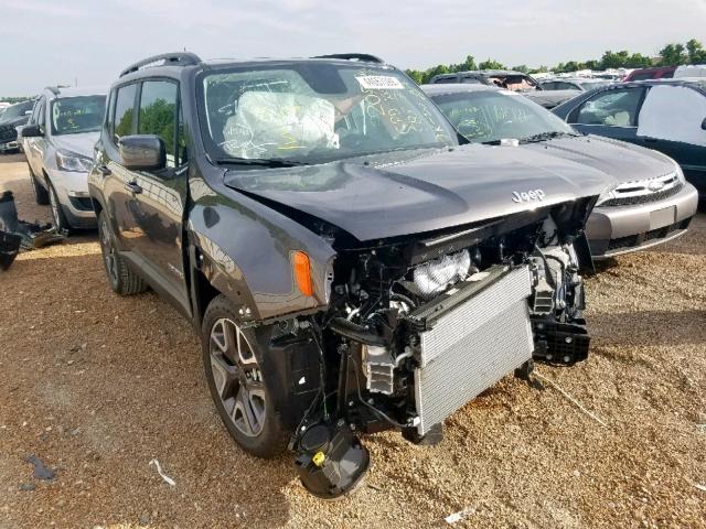 ZACCJABBXJPH63251 - 2018 JEEP RENEGADE L GRAY photo 1