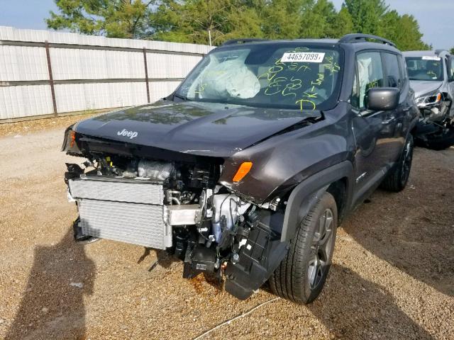 ZACCJABBXJPH63251 - 2018 JEEP RENEGADE L GRAY photo 2