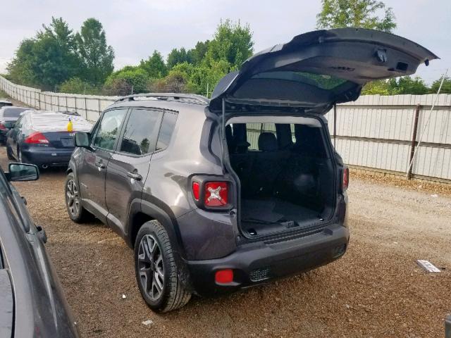 ZACCJABBXJPH63251 - 2018 JEEP RENEGADE L GRAY photo 3