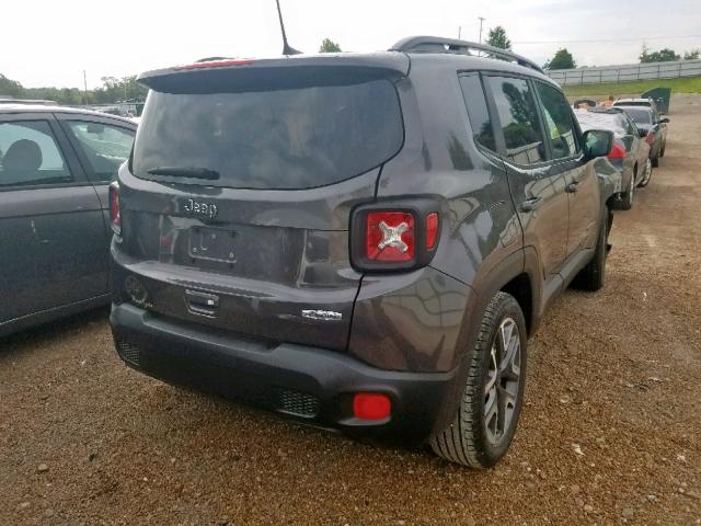 ZACCJABBXJPH63251 - 2018 JEEP RENEGADE L GRAY photo 4