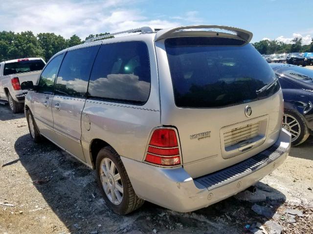 2MRDA22207BJ01313 - 2007 MERCURY MONTEREY L SILVER photo 3