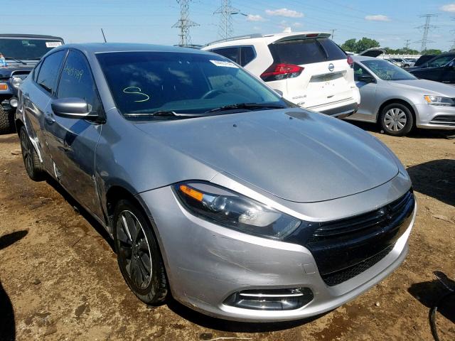 1C3CDFBB7ED771370 - 2014 DODGE DART SXT SILVER photo 1