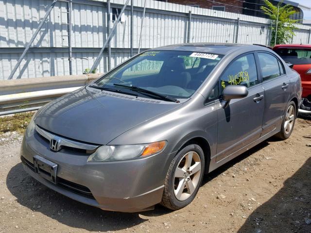 2HGFA16918H511602 - 2008 HONDA CIVIC EXL 灰色 照片 2