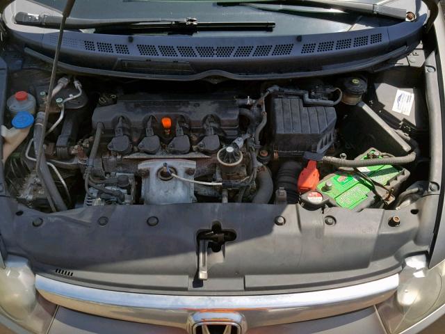 2HGFA16918H511602 - 2008 HONDA CIVIC EXL 灰色 照片 7