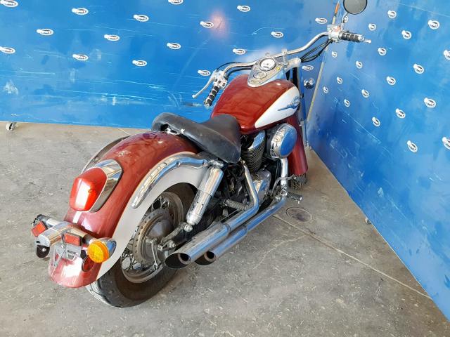 JH2RC44631K501577 - 2001 HONDA VT750 CD2 RED photo 4