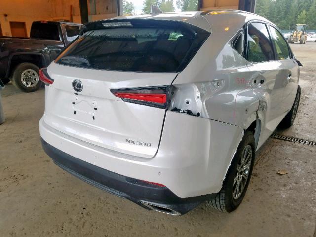 JTJBARBZ5K2216758 - 2019 LEXUS NX 300 WHITE photo 4