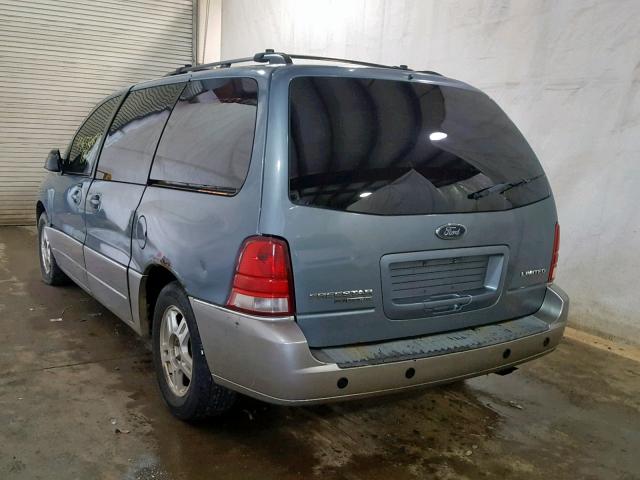 2FMZA58275BA86657 - 2005 FORD FREESTAR L BLUE photo 3