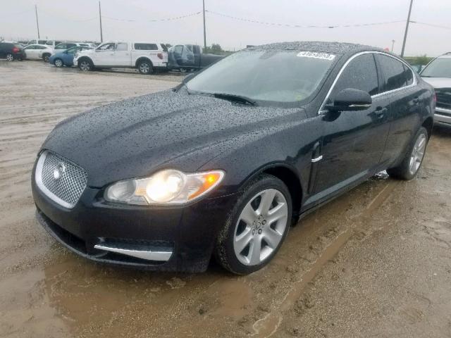 SAJWA0FA0AHR67817 - 2010 JAGUAR XF LUXURY BLACK photo 2