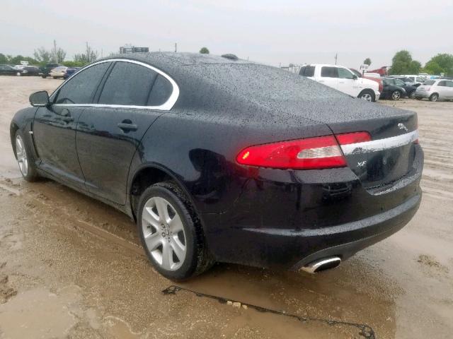 SAJWA0FA0AHR67817 - 2010 JAGUAR XF LUXURY BLACK photo 3