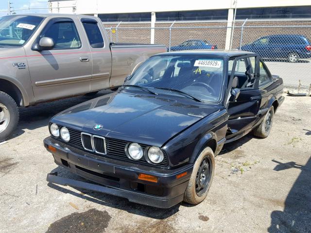 WBAAF9318MEE65971 - 1991 BMW 318 IS BLACK photo 2