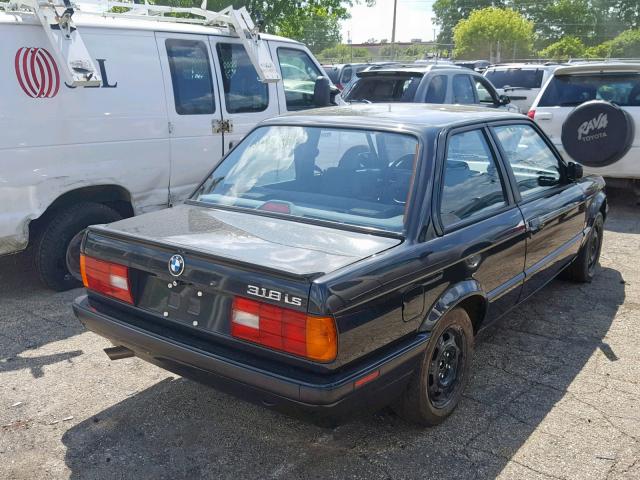 WBAAF9318MEE65971 - 1991 BMW 318 IS BLACK photo 4