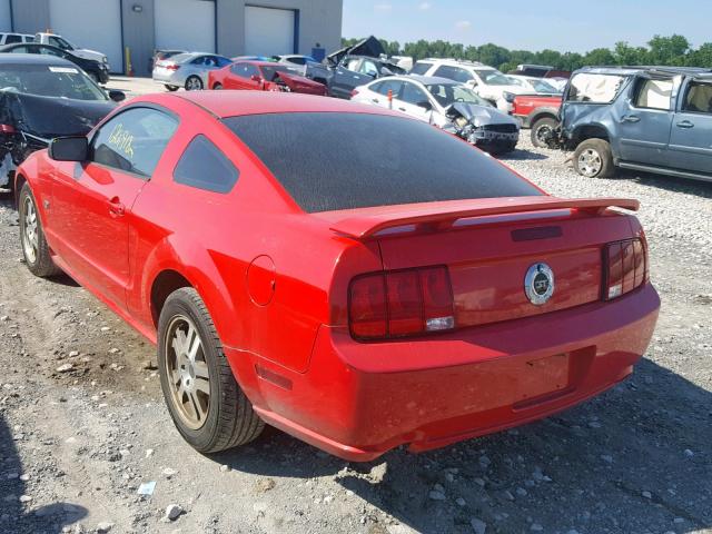 1ZVFT82H155170846 - 2005 FORD MUSTANG GT RED photo 3