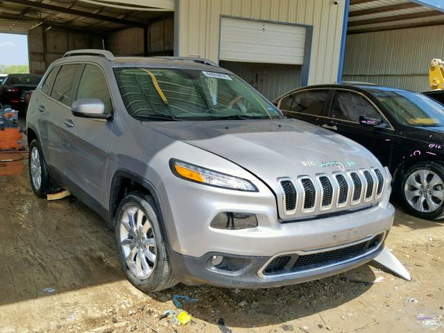 1C4PJLDB6HW540101 - 2017 JEEP CHEROKEE L GRAY photo 1