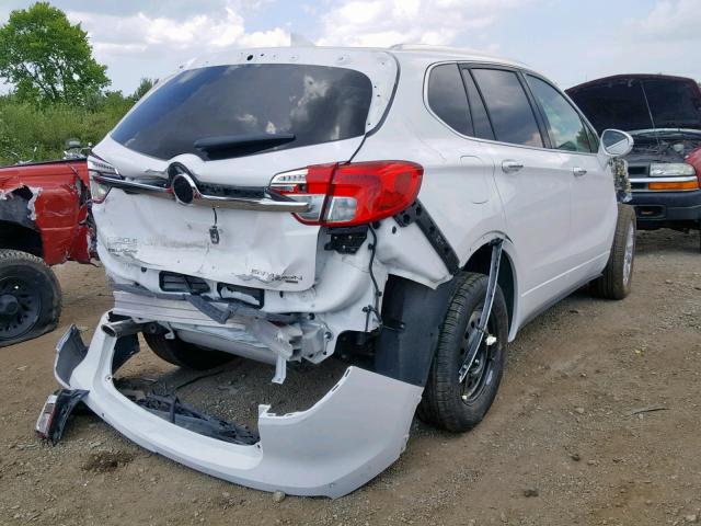 LRBFXDSA9HD023637 - 2017 BUICK ENVISION E WHITE photo 4