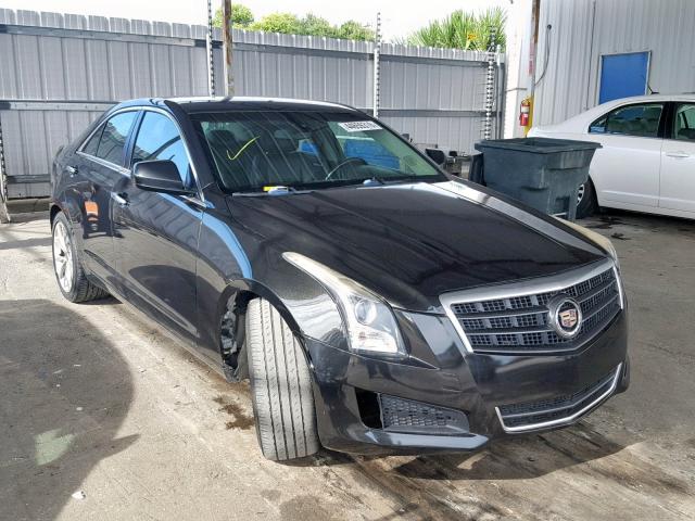 1G6AA5RAXD0110153 - 2013 CADILLAC ATS BLACK photo 1