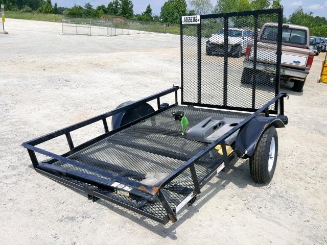 4YMBU0811JV000696 - 2018 UTILITY TRAILER BLACK photo 2